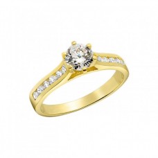 Δαχτυλίδι Χρυσό 14K (RI408 - RY149)